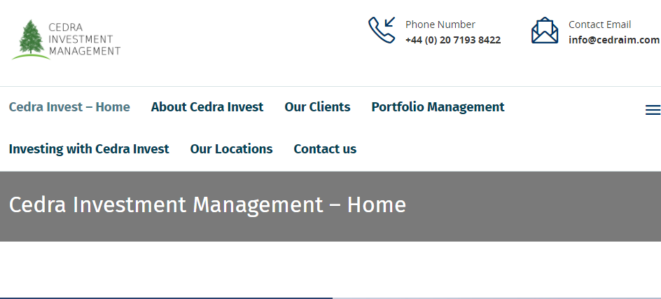 Cedra Investment Management Review