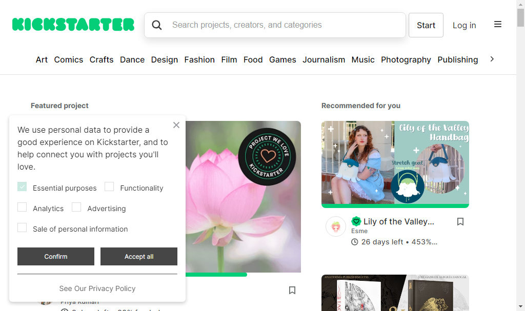 Kickstarter review