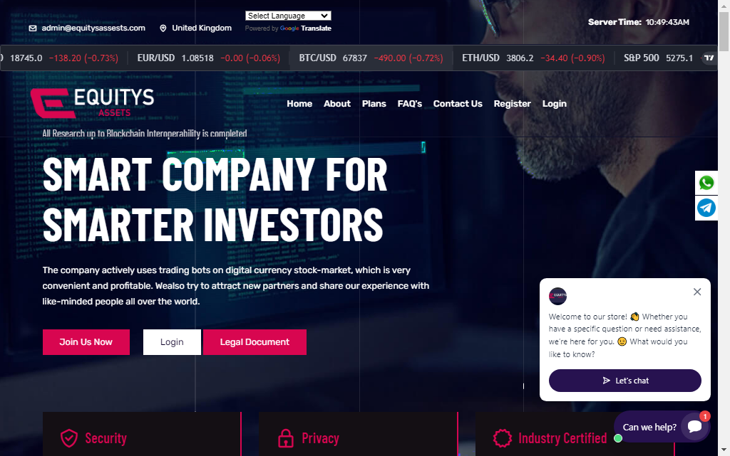 Equity Assets Review