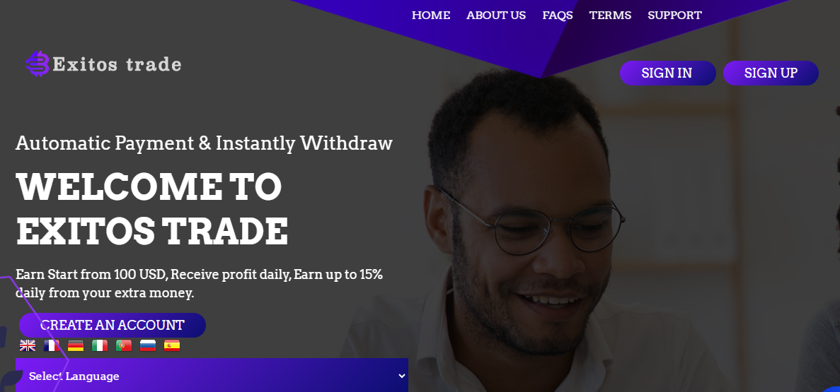 Exitos trade Review