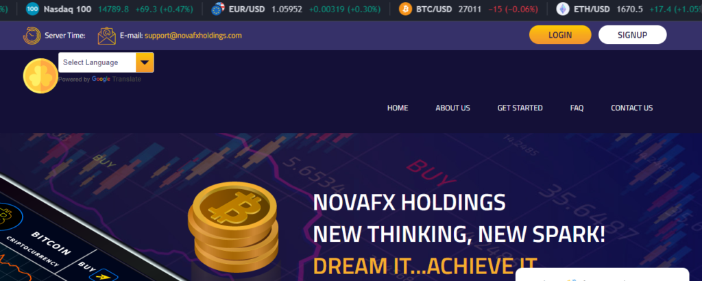 NovaFX Holdings Review