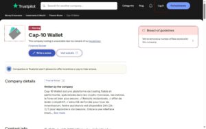 Cap-10-Wallet-Reviews trustpilot
