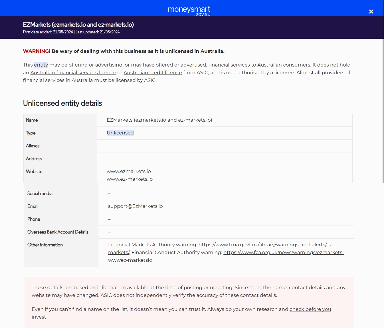 Investor-warning-EZMarkets-ezmarkets-io-and-ez-markets-io