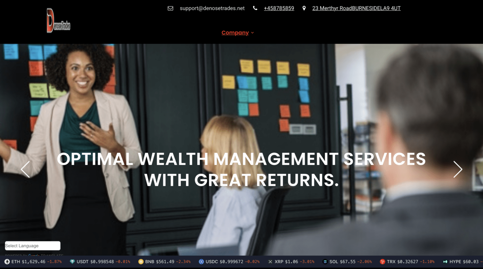 Denosetrades.net Review