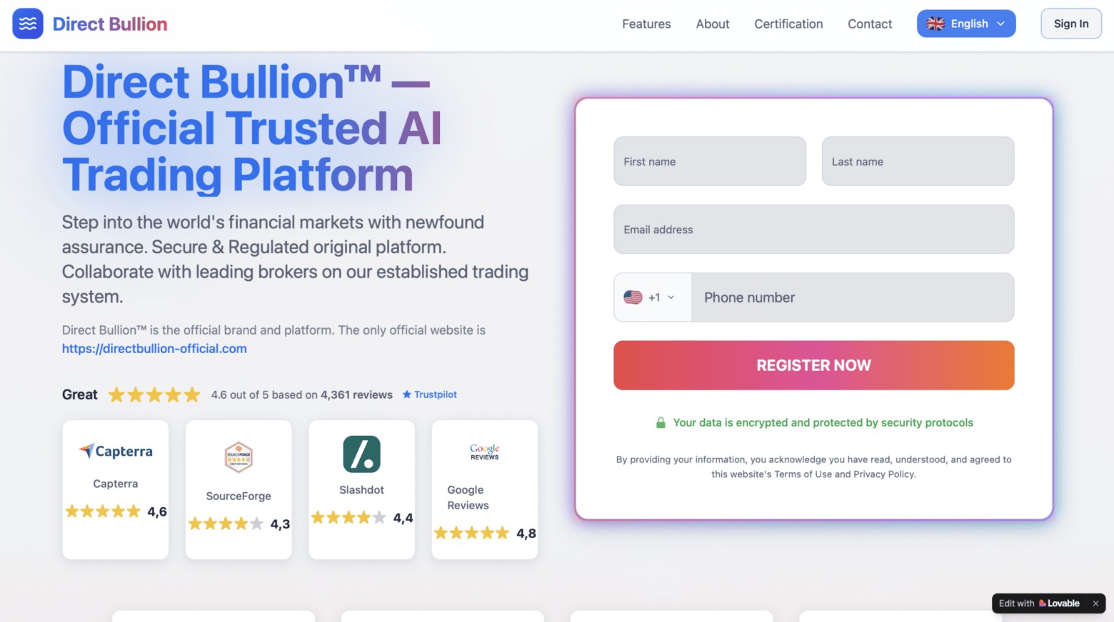 Directbullion-official.com Review
