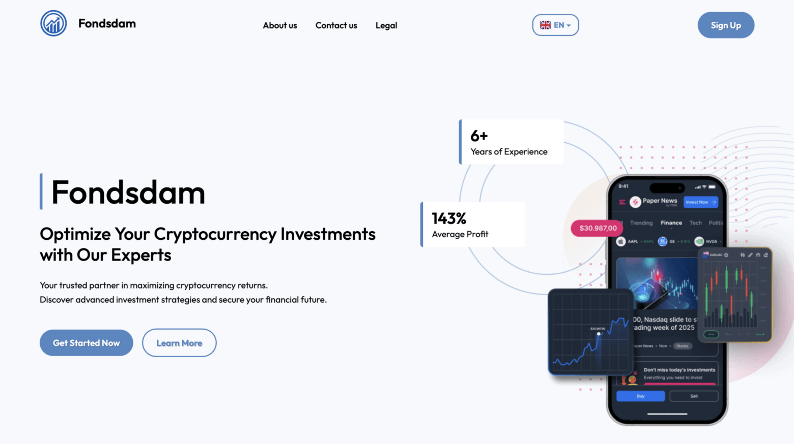 Fondsdamgb.com Review